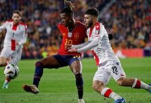إسبانيا تفوز على جورجيا 3-1 ويعزز موقعه في الصدارة