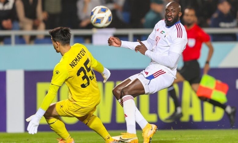 الشارقة يتعادل مع مضيفه ناساف الأوزبكي 1-1 ويستمر في الصدارة
