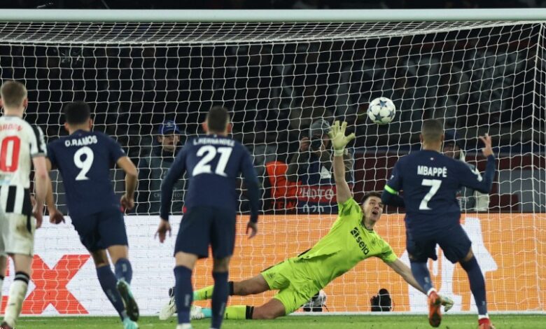 ركلة جزاء قاتلة تنقذ باريس سان جيرمان من السقوط أمام نيوكاسل