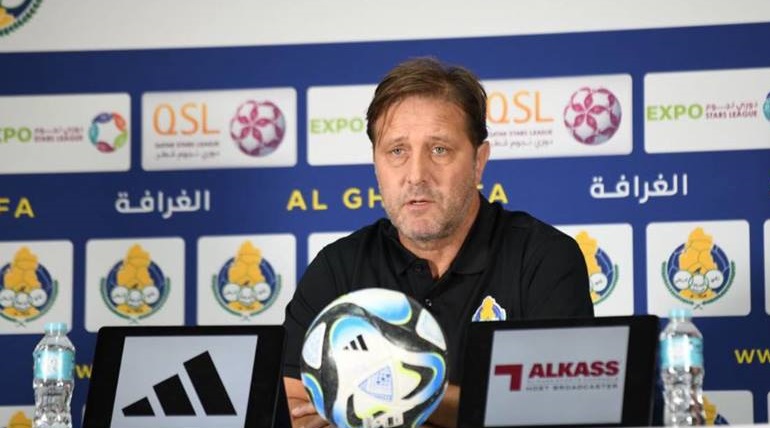 مدرب الغرافة: جاهزون لموقعة أم صلال والجمهور يقاتل معنا