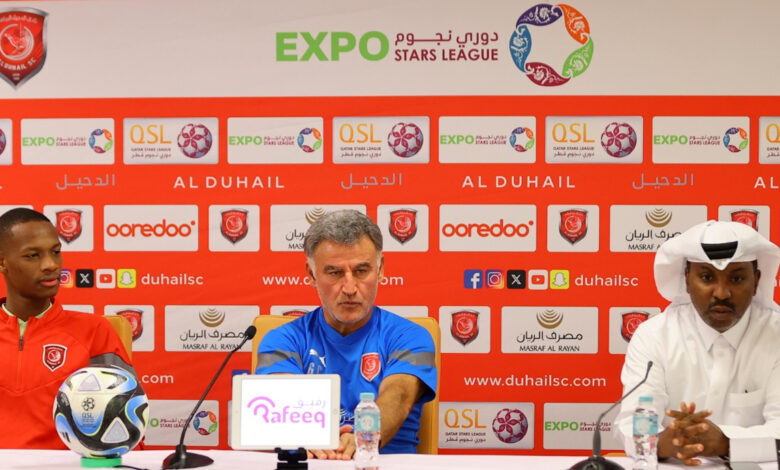 مدرب الدحيل: مواجهة أم صلال لن تكون سهلة