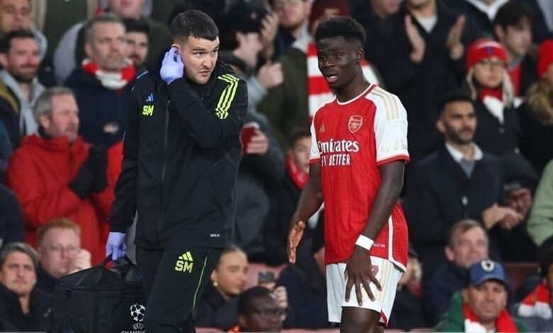 أرتيتا عن إصابة ساكا: سنرى إن كان قادرا على اللعب أم لا