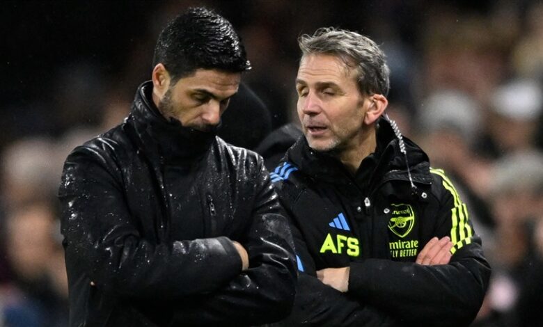 أرتيتا: الهزيمة أمام فولهام مؤلمة وحزينة