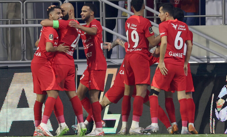 شباب الأهلي «سوبر الإمارات» بعد اكتساح الشارقة 6-2