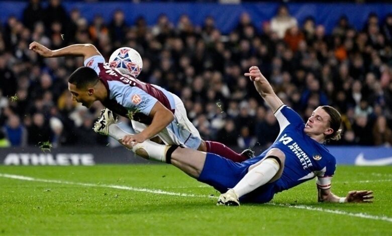 التعادل السلبي يفرض نفسه على مواجهة تشيلسي وأستون فيلا في كأس الاتحاد