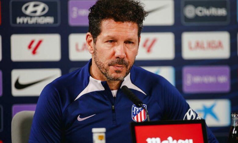 سيميوني: تسريبات ريال مدريد وألميريا ليست مهمة.. يحسبوننا حمقى