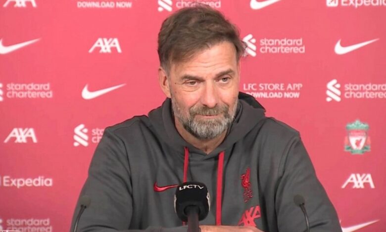 كلوب: صلاح سيغيب عن مباراتي تشيلسي وأرسنال