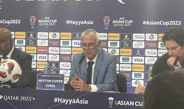 كوبر: فخور بما قدمه المنتخب السوري ونسعى للذهاب بعيدا في البطولة