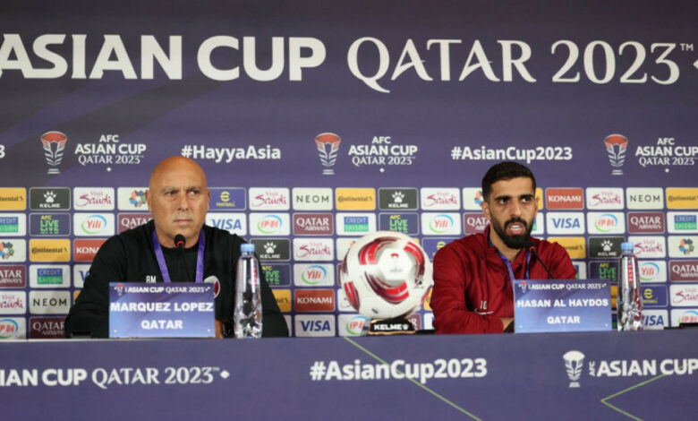 مدرب المنتخب القطري: نطمح للوصول للمباراة النهائية