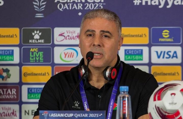 مدرب فلسطين: نتطلع للفوز على هونج كونج وحسم التأهل لدور الـ16