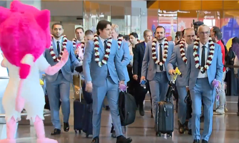 منتخب سوريا يصل الدوحة استعدادا للمشاركة في كأس آسيا