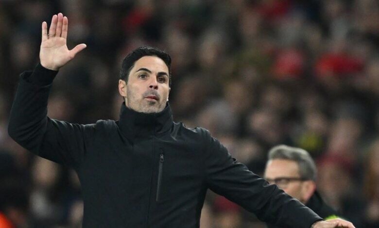 أرتيتا يشيد بشجاعة لاعبي أرسنال بعد رباعية نيوكاسل