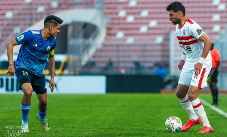 الزمالك يفوز على أبو سليم 2-1 وينفرد بصدارة المجموعة الثانية