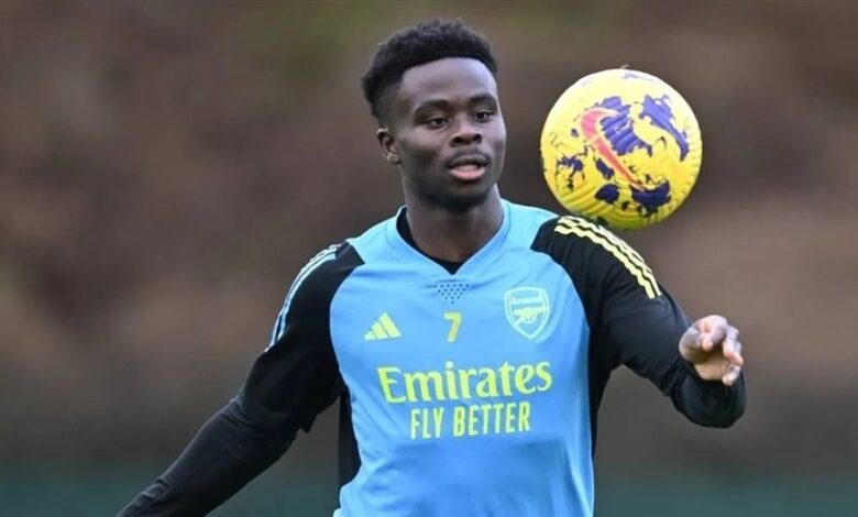 أرتيتا: ساكا سيكون جاهزا لمواجهة وست هام