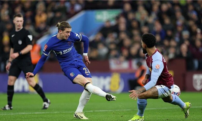 تشيلسي يطيح بـ أستون فيلا من كأس إنجلترا