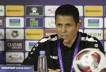 مدرب الأردن يهنئ لاعبيه على ما قدموه خلال البطولة.. الحظ لم يكن بجانبهم