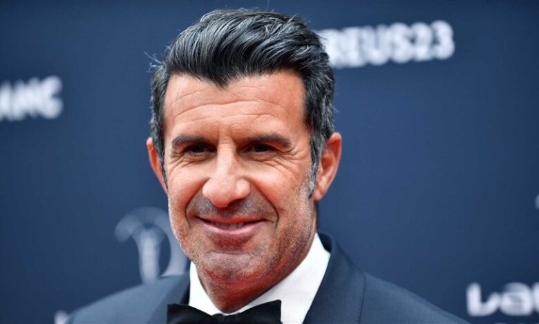 لويس فيجو: أتمنى رؤية مبابي بقميص ريال مدريد