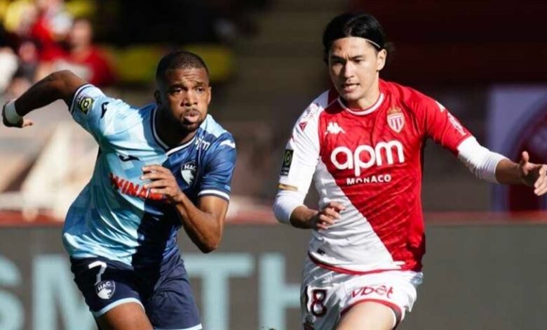 موناكو يواصل نزيف النقاط ويسقط في فخ التعادل 1-1 أمام لوهافر