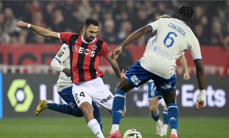 موناكو يفوز على نيس 3-2 ويقفز للمركز الثالث