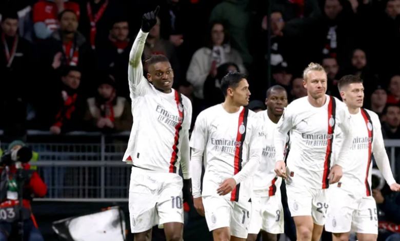 ميلان يخسر أمام رين الفرنسي 3-2 ويتأهل لثمن نهائي اليورباليج