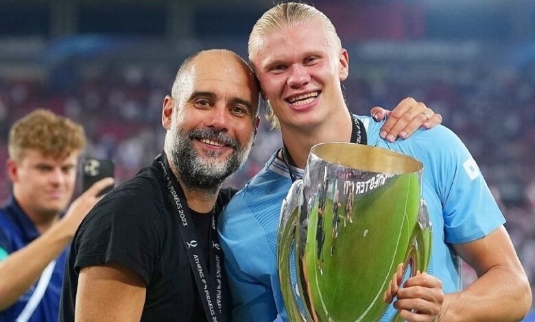 جوارديولا وهالاند