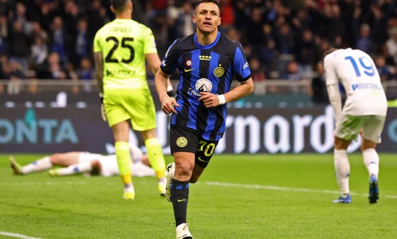 إنتر ميلان يفوز على ضيفه إمبولي 2-0 ويحلق في صدارة الكالتشيو