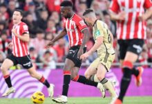 التعادل 1-1 يفرض نفسه على لقاء غرناطة وأتلتيك بلباو