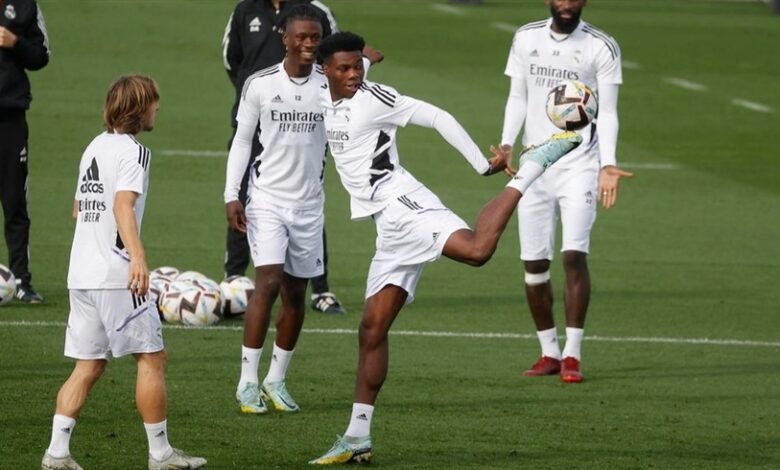 تشواميني يعود للتدريبات الجماعية قبل مواجهة دورتموند