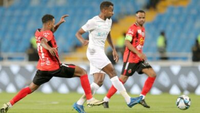 النصر يتعادل بصعوبة 2-2 أمام ضيفه الرياض