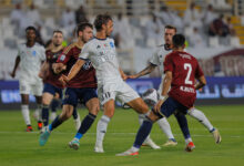 الوحدة يفوز بصعوبة على النصر 1-0 ويعزز موقعه في المربع الذهبي