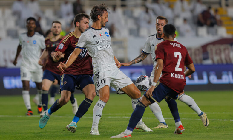 الوحدة يفوز بصعوبة على النصر 1-0 ويعزز موقعه في المربع الذهبي