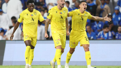 الوصل يكتسح النصر 4-0 ويتوج بكأس رئيس الدولة