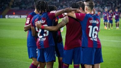 برشلونة يتفوق على سوسيداد 2-0 ويستعيد المركز الثاني