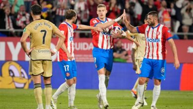 جيرونا يمزق شباك غرناطة بسباعية في آخر مبارياته بالليجا