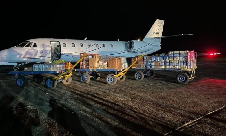 نيمار يرسل طائراته بالمساعدات لضحايا الفيضانات بالبرازيل