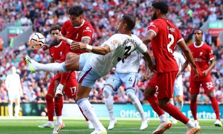 مشاهدة مباراة ليفربول وأستون فيلا في الدوري الإنجليزي - بث مباشر