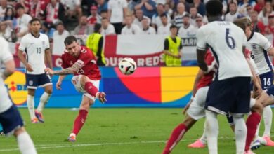 إنجلترا تفلت من الهزيمة أمام الدنمارك في «يورو 2024»