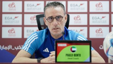 مدرب الإمارات: نسعى للفوز على البحرين لتحقيق العلامة الكاملة