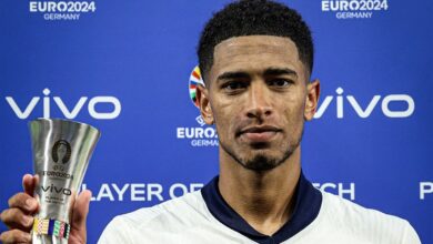 بيلينجهام رجل مباراة إنجلترا وسلوفاكيا