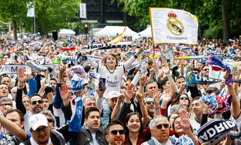 نهائي دوري الأبطال: تعطل طائرة جمهور ريال مدريد