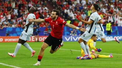 جورجيا تحقق مفاجأة مدوية وتفوز على البرتغال 2-0 وتتأهل لدور الـ 16
