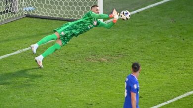 حارس بولندا أفضل لاعب في مواجهة فرنسا