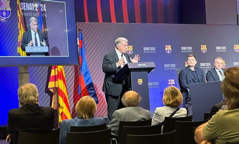 خوان لابورتا: استطعنا انقاذ برشلونة من الانهيار