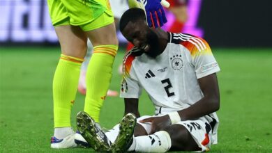 الإصابة تهدد روديجر من المشاركة مع المانشافت في ثمن النهائي