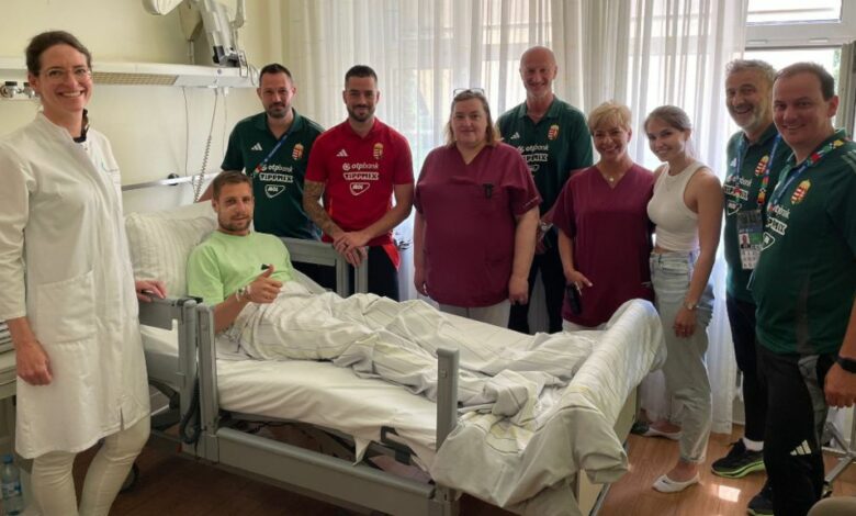 فارجا يغادر المستشفى ويصل إلى منزله بالمجر