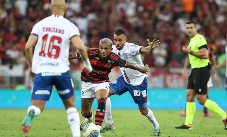 فلامنجو يفوز على باهيا في الوقت القاتل ويعتلي قمة الدوري البرازيلي