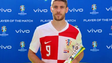 كراماريتش أفضل لاعب بمباراة كرواتيا وألبانيا