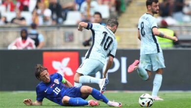 مودريتش يقود كرواتيا للفوز على البرتغال 2-1 وديا في غياب رونالدو