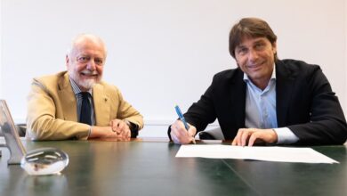 رسميا.. كونتي يتولى تدريب نابولي حتى 2027