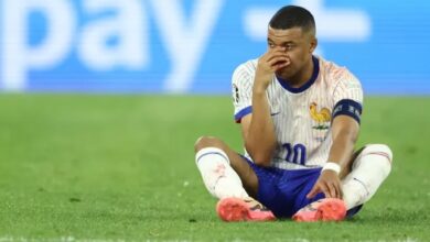 مبابي سيخضع لجراحة في الأنف بعد اليورو